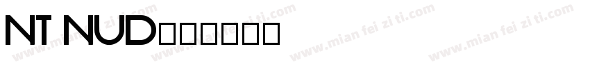 NT NUD字体转换